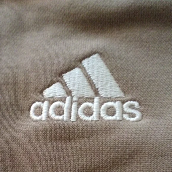 ADIDAS Tan Sweatshirt and Joggers Matching Set MENS MEDIUM